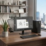 PC Lenovo ThinkCentre M75s Gen 2 | AMD Ryzen 5 5650G | 16 GB RAM | 256 GB SSD | Nvidia Quadro P1000 4 GB | Monitor 22" | Reacondicionado Grado A - Imagen 2