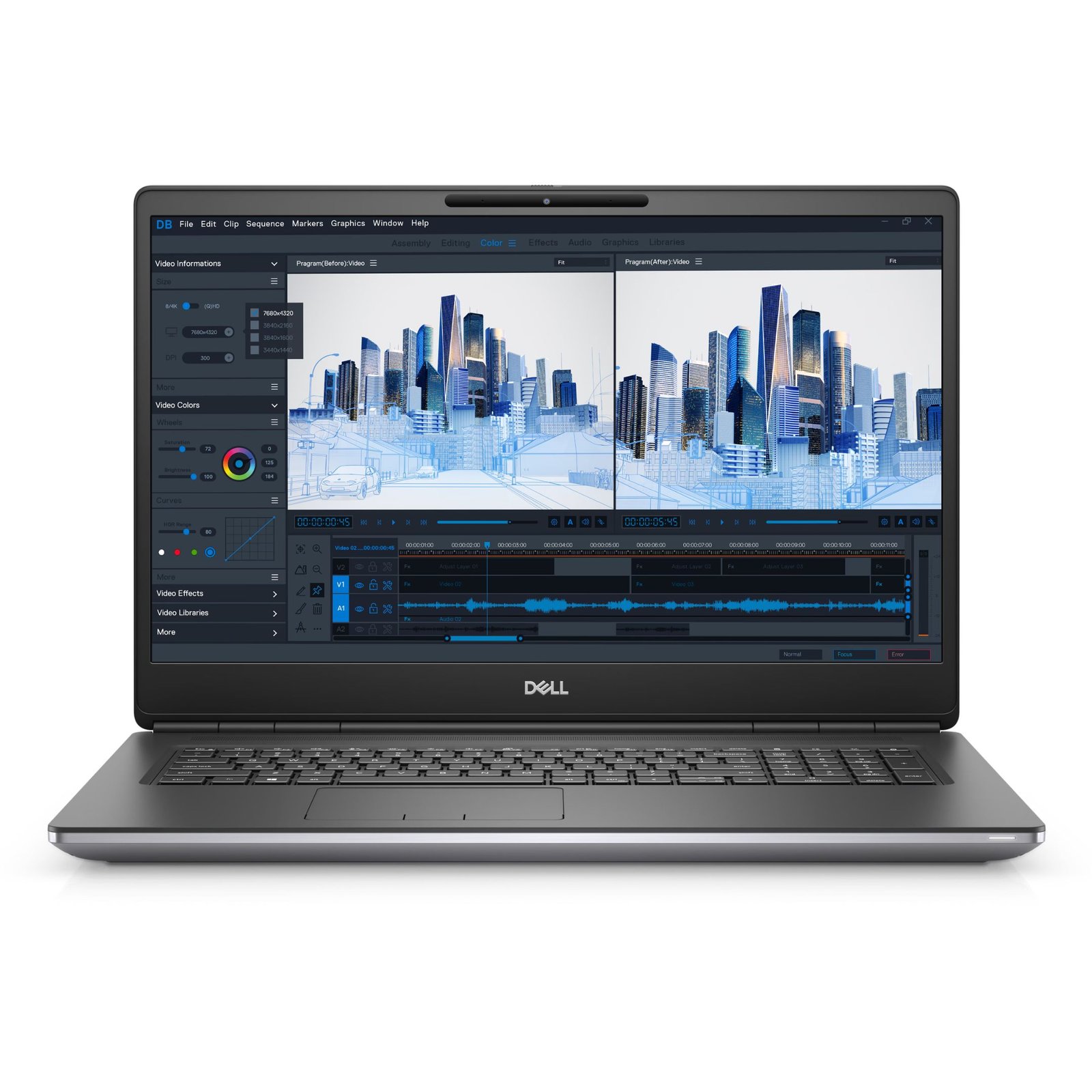 Dell Precision 7760 Laptop Workstation Dell Precision 7760 | Intel Xeon W-11855M | 32 GB RAM | 480 GB SSD | NVIDIA RTX A3000 6 GB | Reacondicionada Grado A - Imagen 1