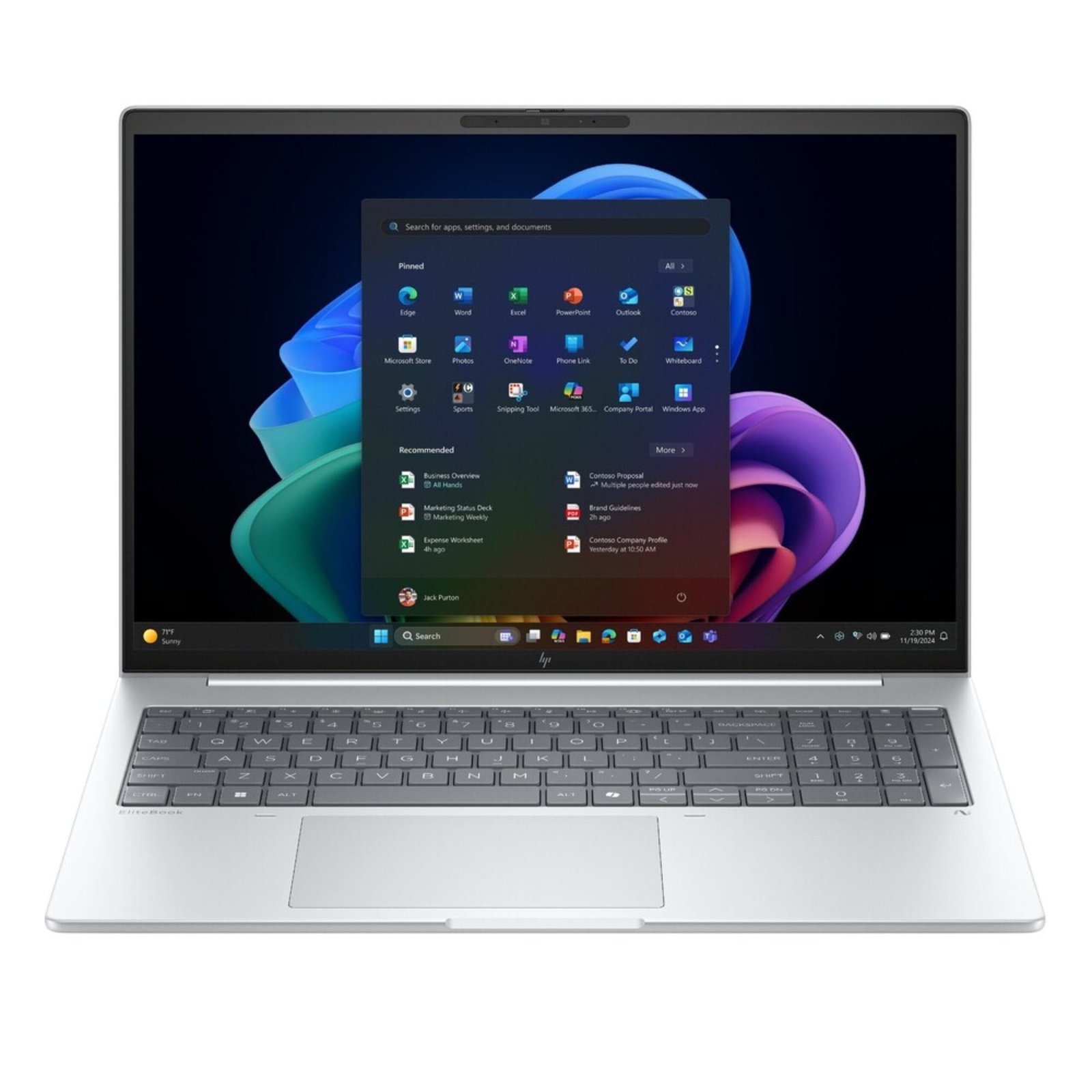 1 Laptop HP ProBook 4 G2i | Intel Core Ultra 7 355 | 16 GB RAM | 512 GB SSD | 14" WUXGA 1920 x 1200 - Imagen 1