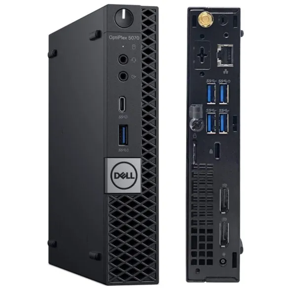 Mini PC Dell OptiPlex 5070 Micro | Intel Core i7-9700T | 8 GB RAM | 240 GB SSD M.2